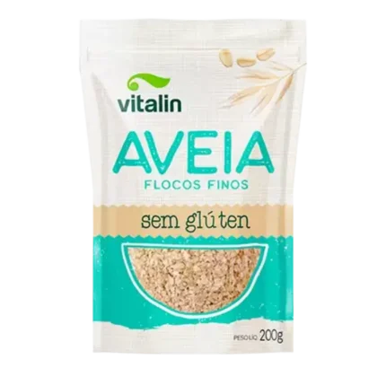 Aveia em Flocos Finos Sem Glúten 200g