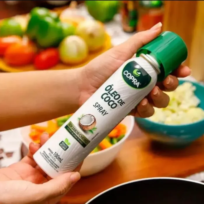 Óleo de Coco Spray s/ Sabor/Cheiro 100ml Copra - Imagem 2
