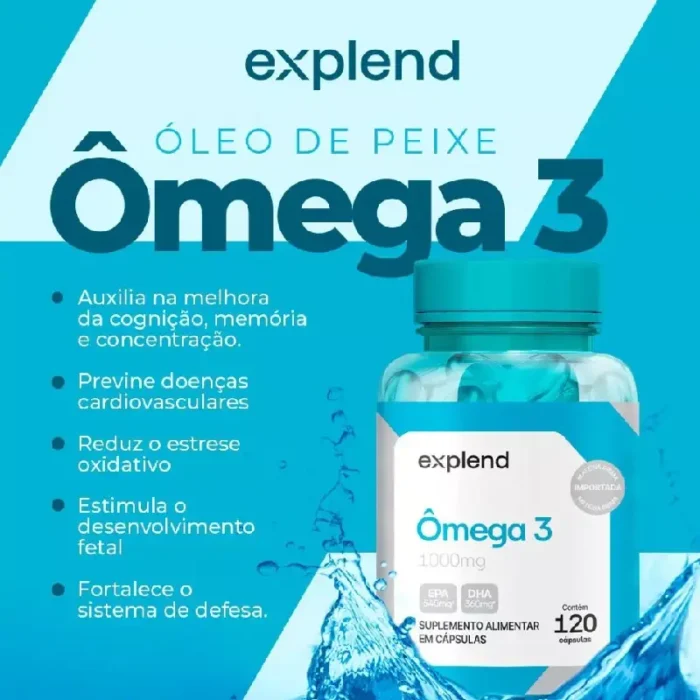 Ômega 3 120 caps. - Imagem 2