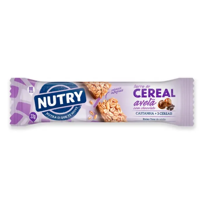 Barra de cereal avelã c/ chocolate 528 g - Imagem 2