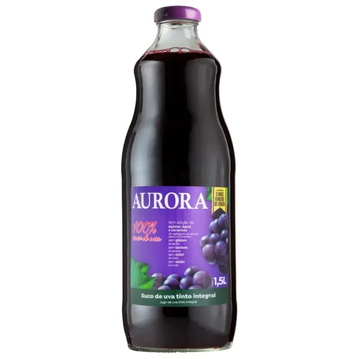 Suco de uva Integral 1 5 L sem açúcar - Imagem 1